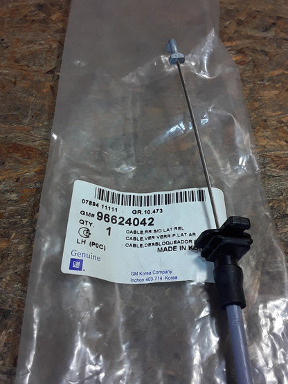 Chevrolet Captiva Bowdenzug Fensterheber hinten original GM NEU