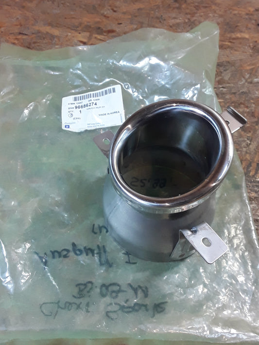 Chevrolet Spark Bj 09-11 Auspuff Endrohr rund original GM NEU