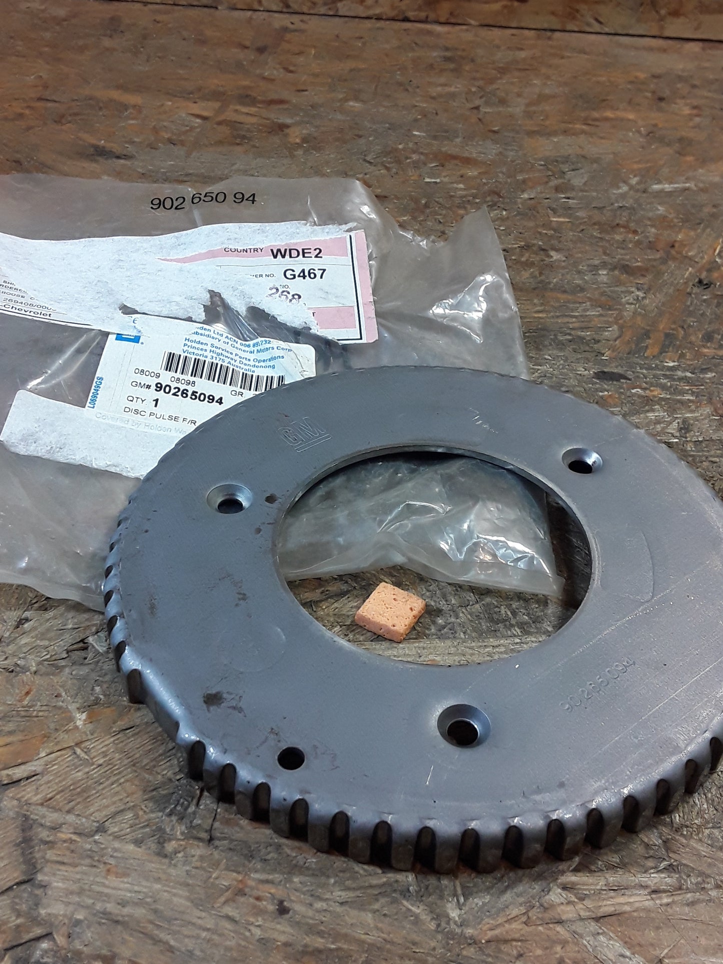 Chevrolet Captiva Motor - Kurbelwellenausgleich original GM NEU