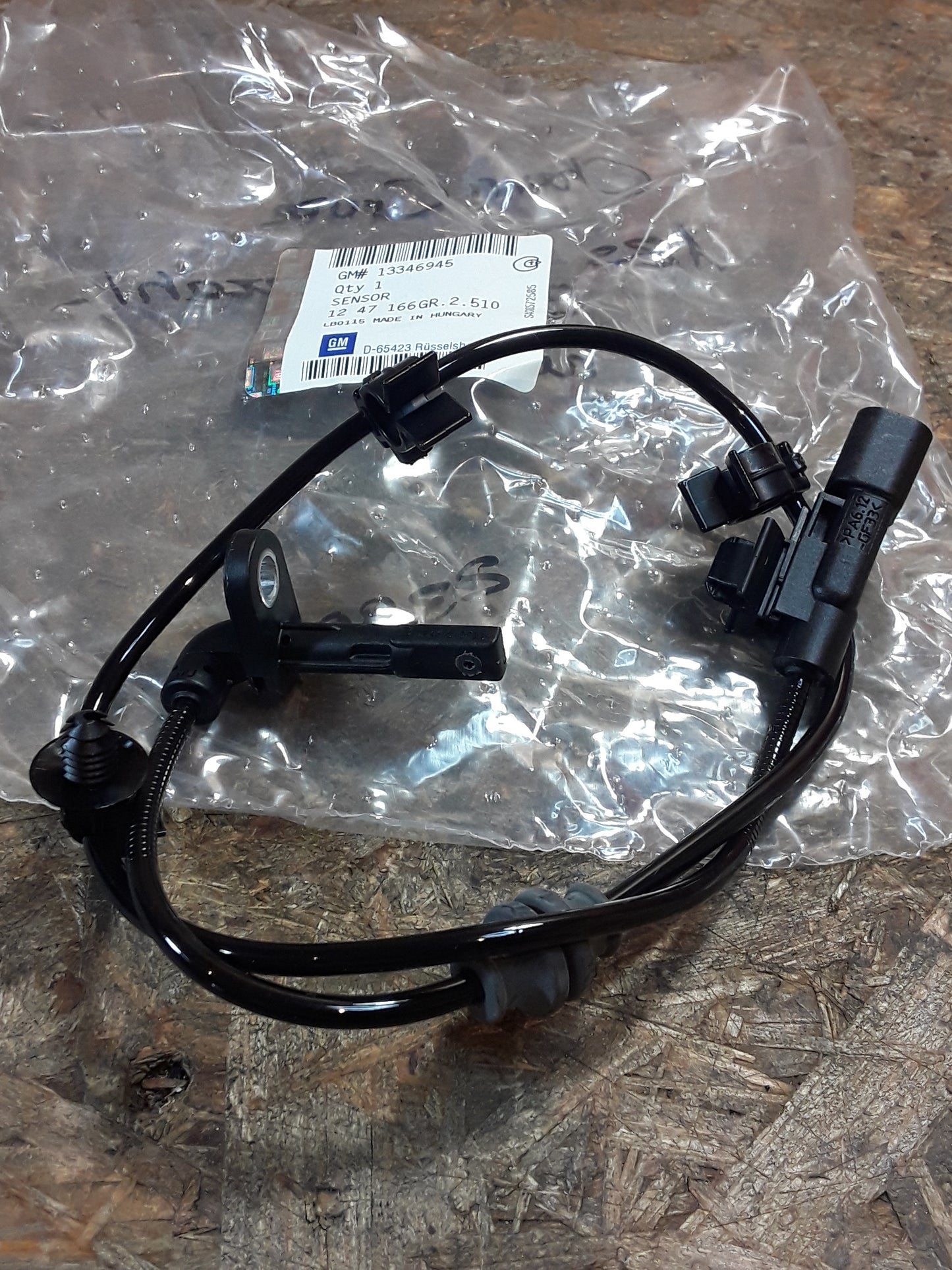 Chevrolet Cruze ABS-Raddrehzahlsensor hinten original GM NEU