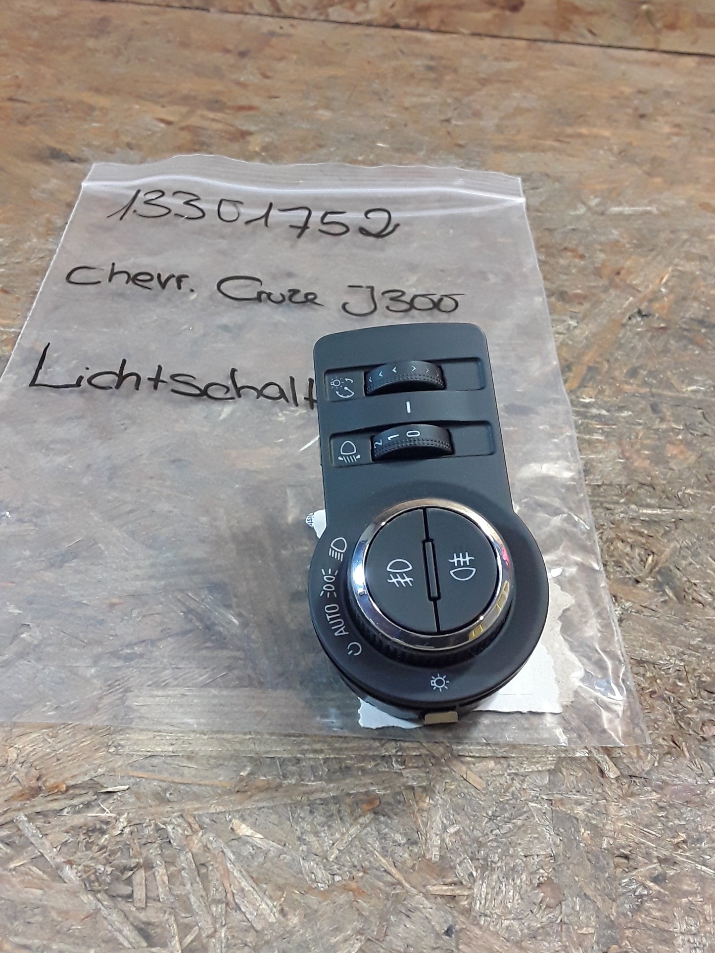 Chevrolet Cruze J300 Lichtschalter original GM NEU