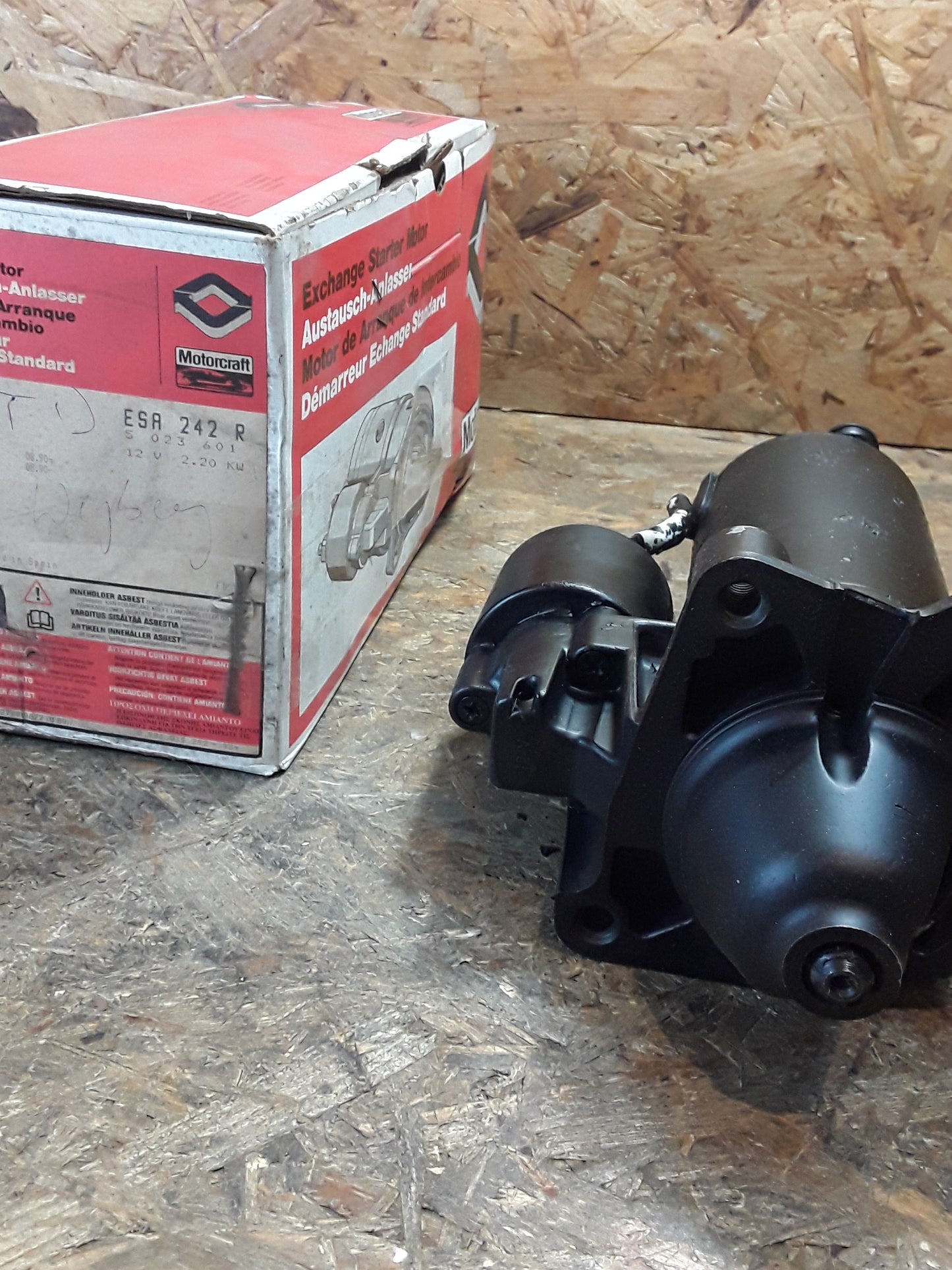 Ford Sierra 1,8TD ab Bj 08.90 Anlasser original Motorcraft NEU