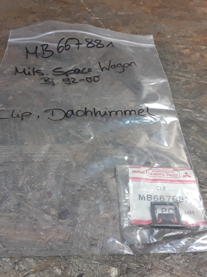 Mitsubishi Space Wagon Bj 92-00 Clip Dachhimmel original Mitsubishi NEU