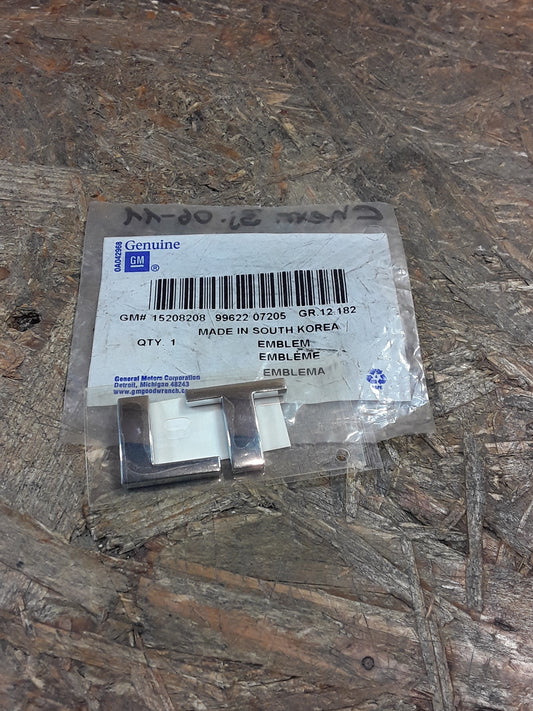 Chevrolet Bj 06-11 LT-Emblem an Kofferraumdeckel original GM NEU