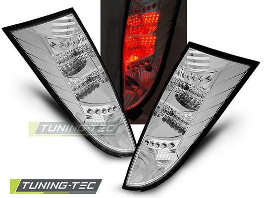 Tuning-Tec LED Rückleuchten für Ford Focus MK1 98-04 chrom
