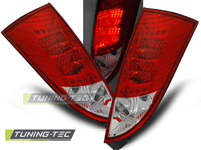 Tuning-Tec LED Rückleuchten für Ford Focus MK1 98-04 rot/klar