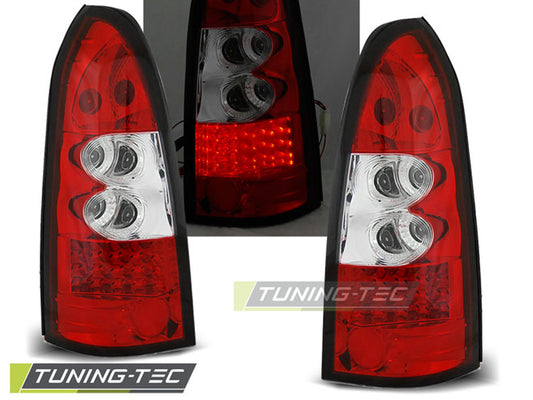 Tuning-Tec LED Rückleuchten für Opel Astra G Caravan 97-04 rot/klar