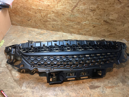 Kühlergitter Kühlergrill Sportgrill ohne Emblem, schwarz für Opel Adam