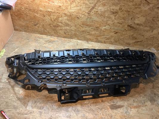 Kühlergitter Kühlergrill Sportgrill ohne Emblem, schwarz für Opel Adam