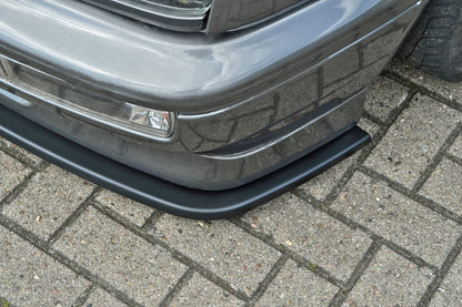 CUP Frontspoilerlippe nur passend für GTI Spoiler Volkswagen Golf 3 1H Schwarz Glanz