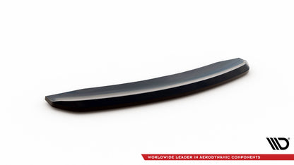 Maxton Mittlerer Diffusor Heck Ansatz für Audi A7 S-Line C7 schwarz Hochglanz