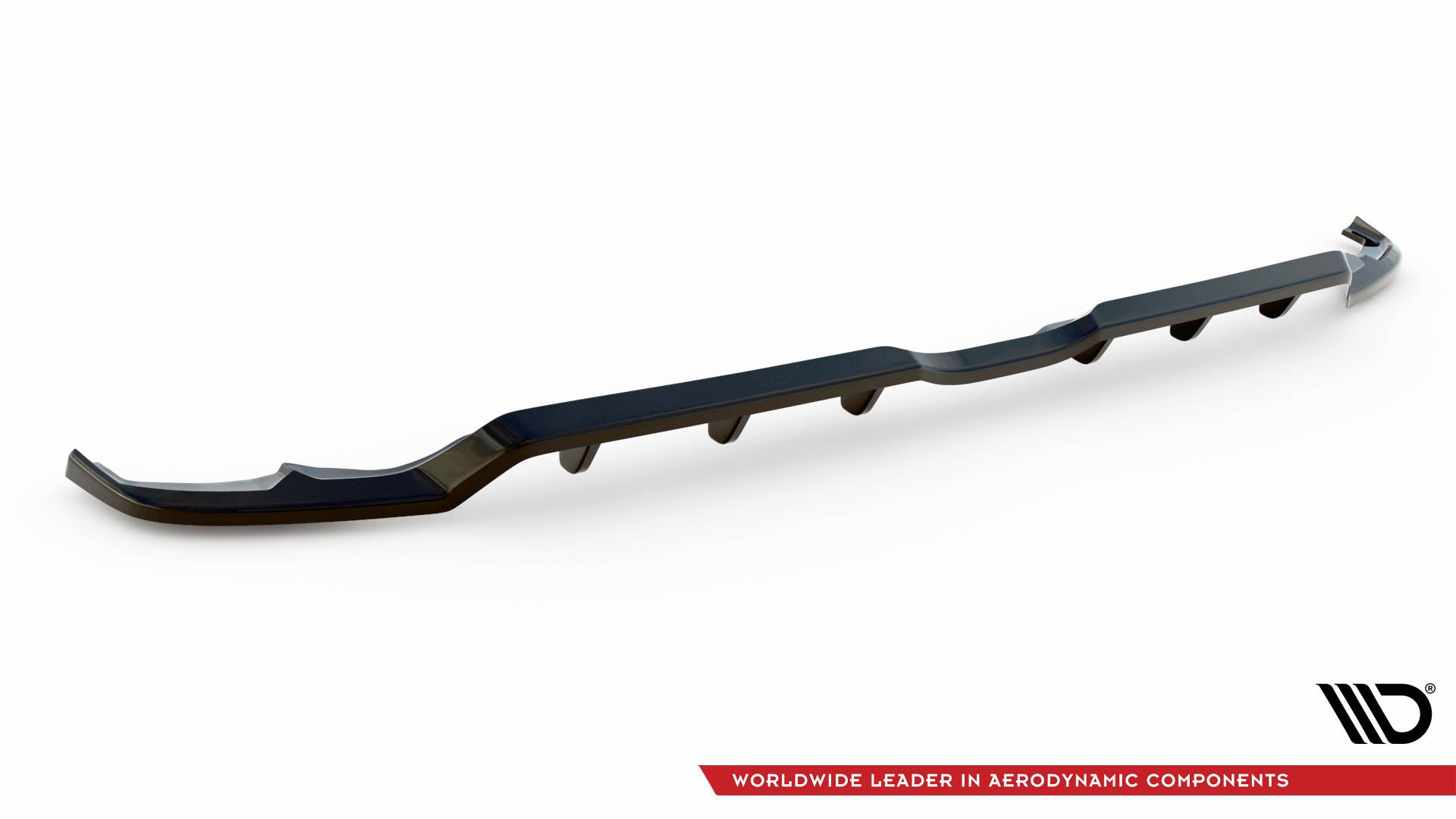 Maxton Mittlerer Diffusor Heck Ansatz DTM Look für V.2 Toyota Yaris Mk4 schwarz Hochglanz