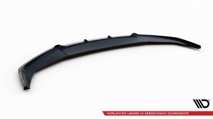 Maxton Front Ansatz V.1 für Honda Civic Mk10 schwarz Hochglanz