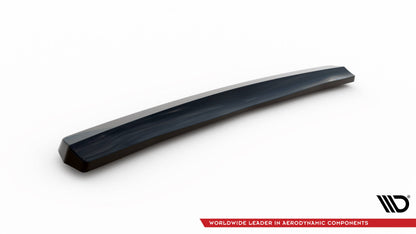 Maxton Mittlerer Diffusor Heck Ansatz für Mercedes-Benz E 55 AMG W211 schwarz Hochglanz