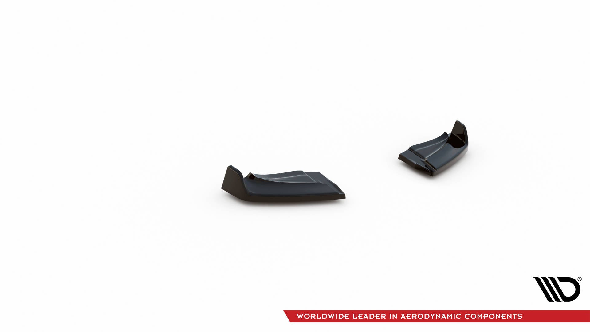 Maxton Heck Ansatz Flaps Diffusor V.3 für Mini Cooper John Cooper Works R56 schwarz Hochglanz