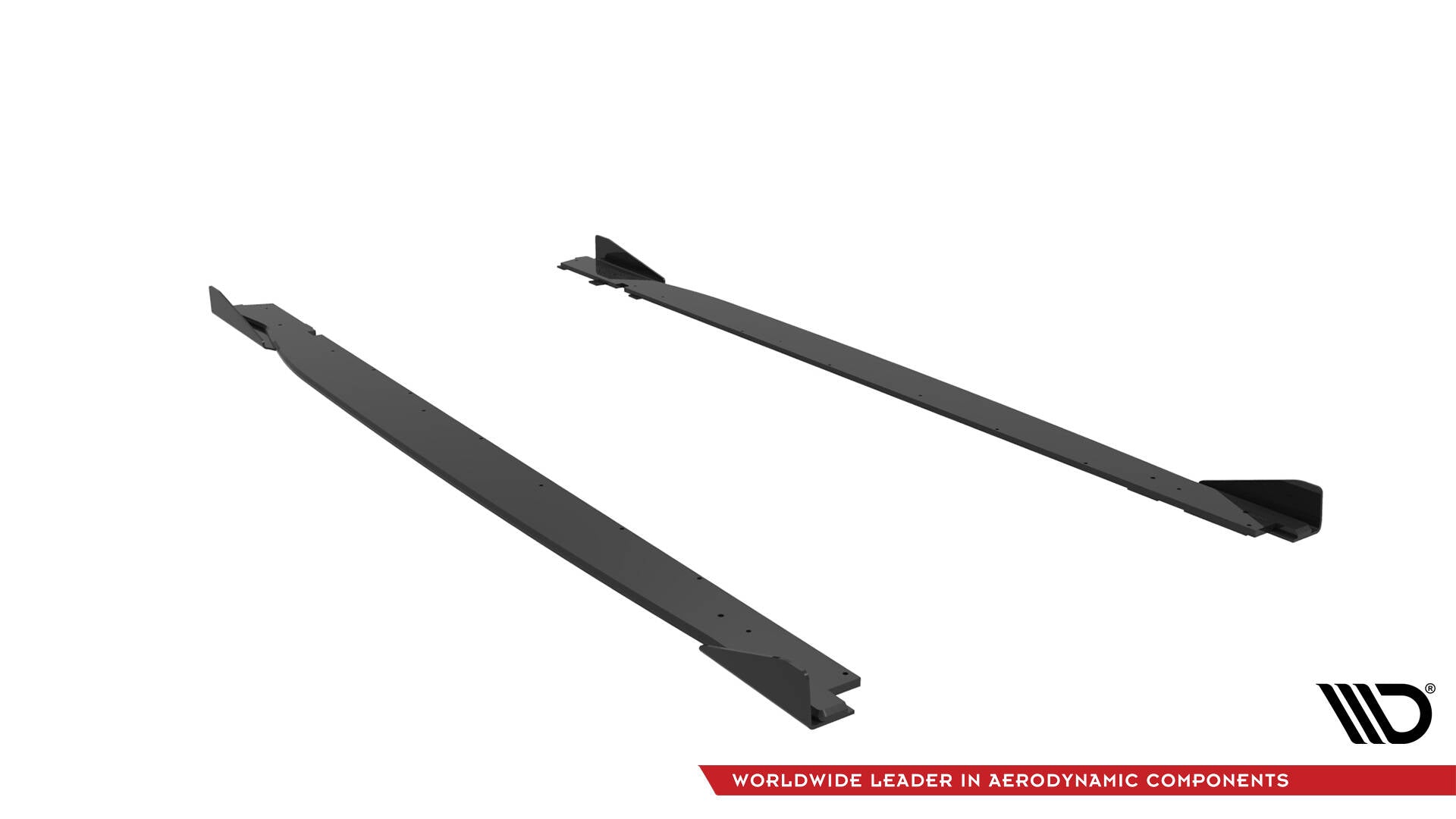 Maxton Street Pro Seitenschweller Ansatz für V.1 für + Flaps Toyota GR86 Mk1 schwarz Hochglanz