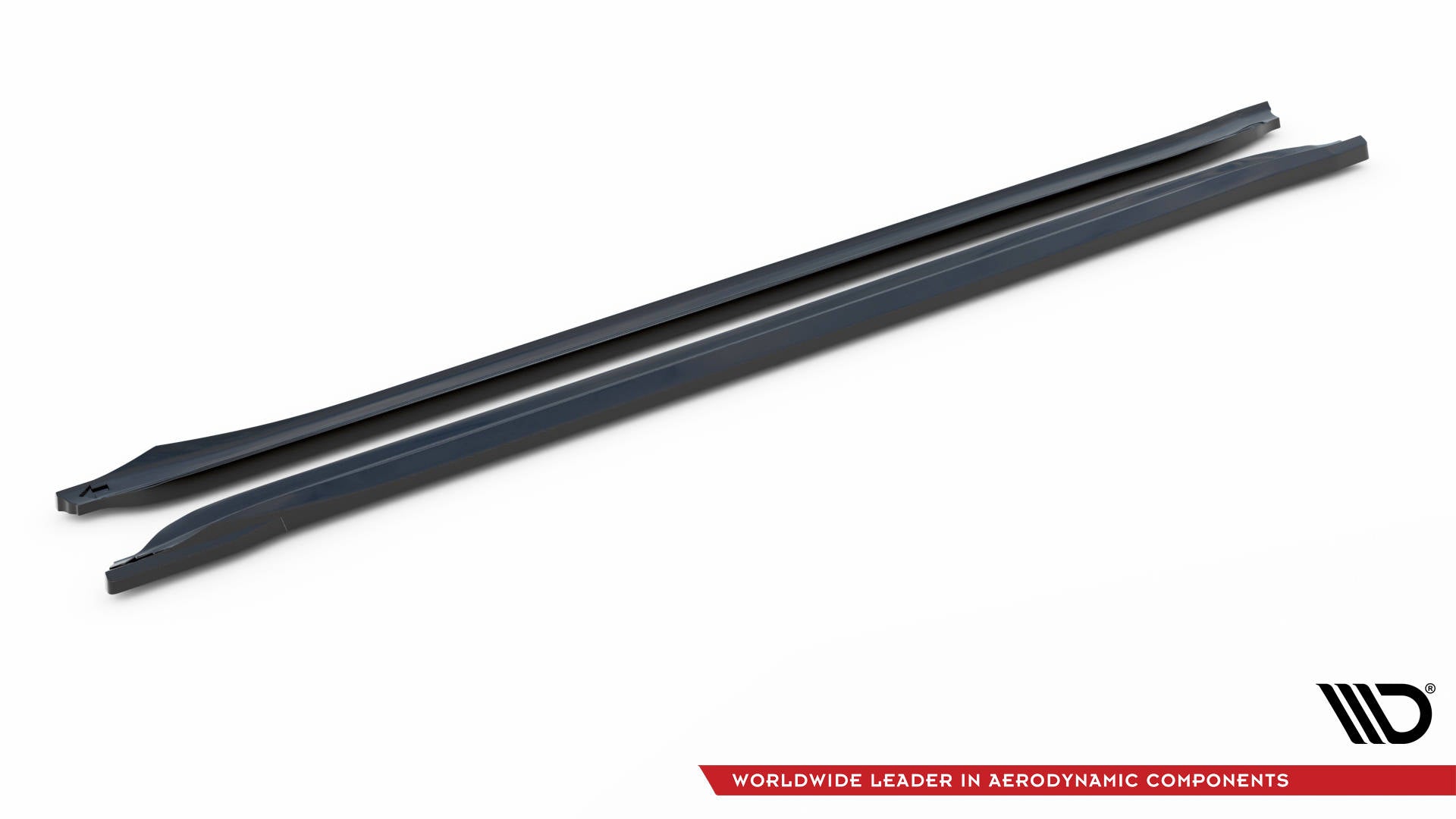 Maxton Seitenschweller Ansatz für Hyundai Elantra Mk7 schwarz Hochglanz