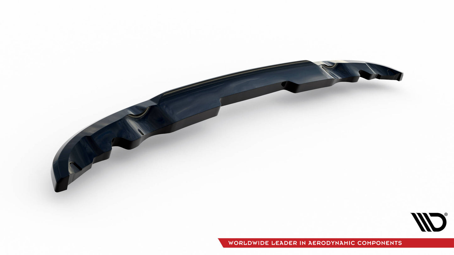 Maxton Mittlerer Diffusor Heck Ansatz DTM Look für Suzuki Swift Sport Mk4 schwarz Hochglanz