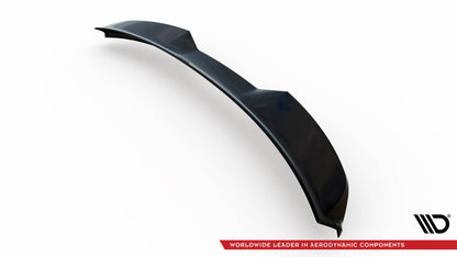 Maxton Spoiler CAP für 3D Skoda Enyaq Coupe iV schwarz Hochglanz