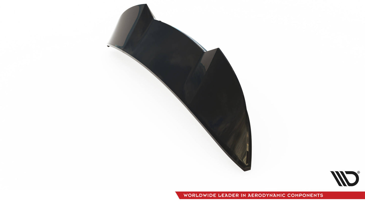 Maxton Spoiler CAP für 3D Mercedes-Benz GLC AMG-Line X254 schwarz Hochglanz