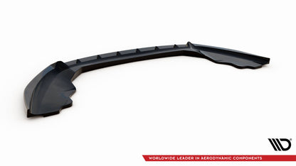 Maxton Front Ansatz V.4 für Ford Fiesta ST Mk7 Facelift schwarz Hochglanz