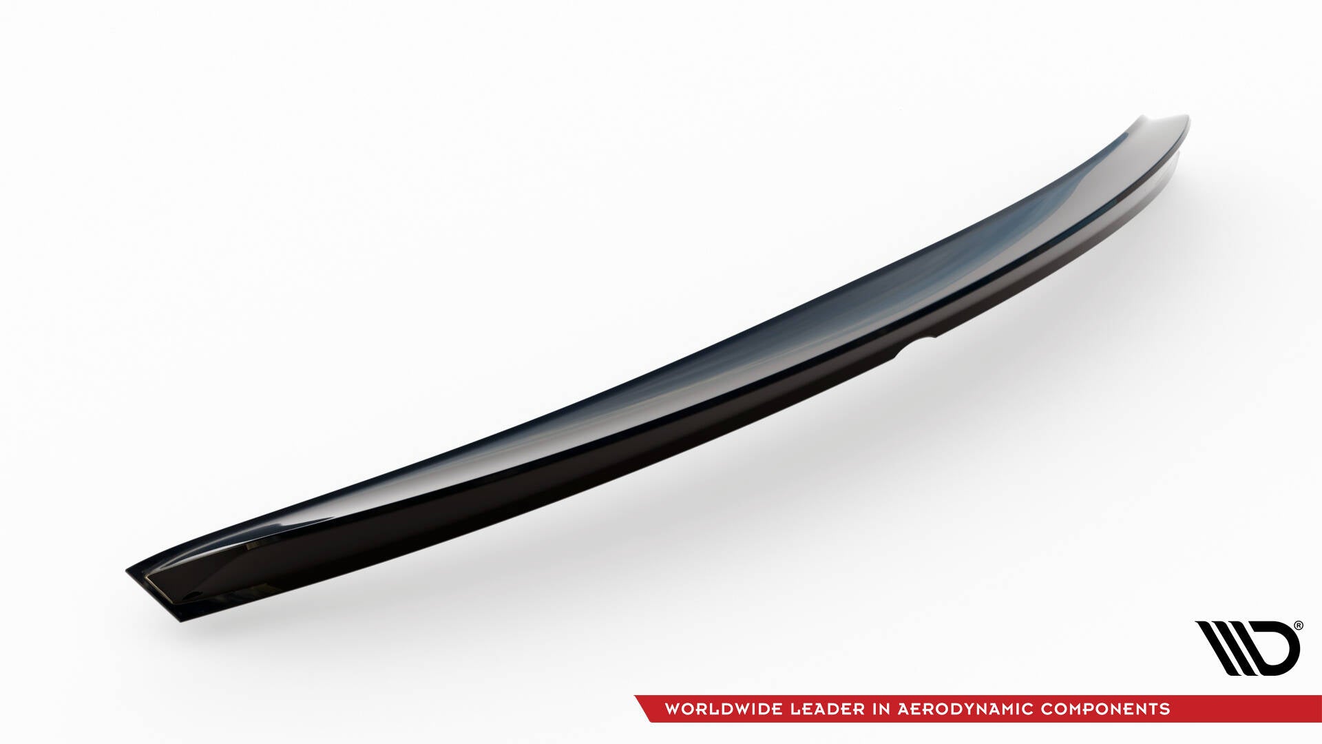 Maxton Spoiler CAP für 3D Mercedes-Benz CLA C117 Facelift schwarz Hochglanz