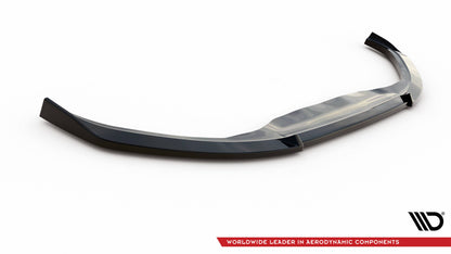 Maxton Front Ansatz V.3 für Toyota Yaris Mk4 schwarz Hochglanz