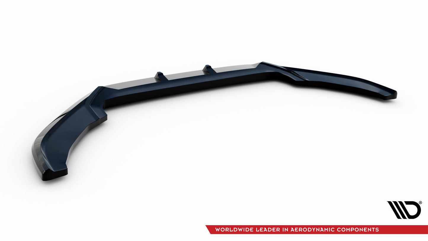 Maxton Front Ansatz V.1 für Volkswagen Scirocco Mk3 Facelift schwarz Hochglanz