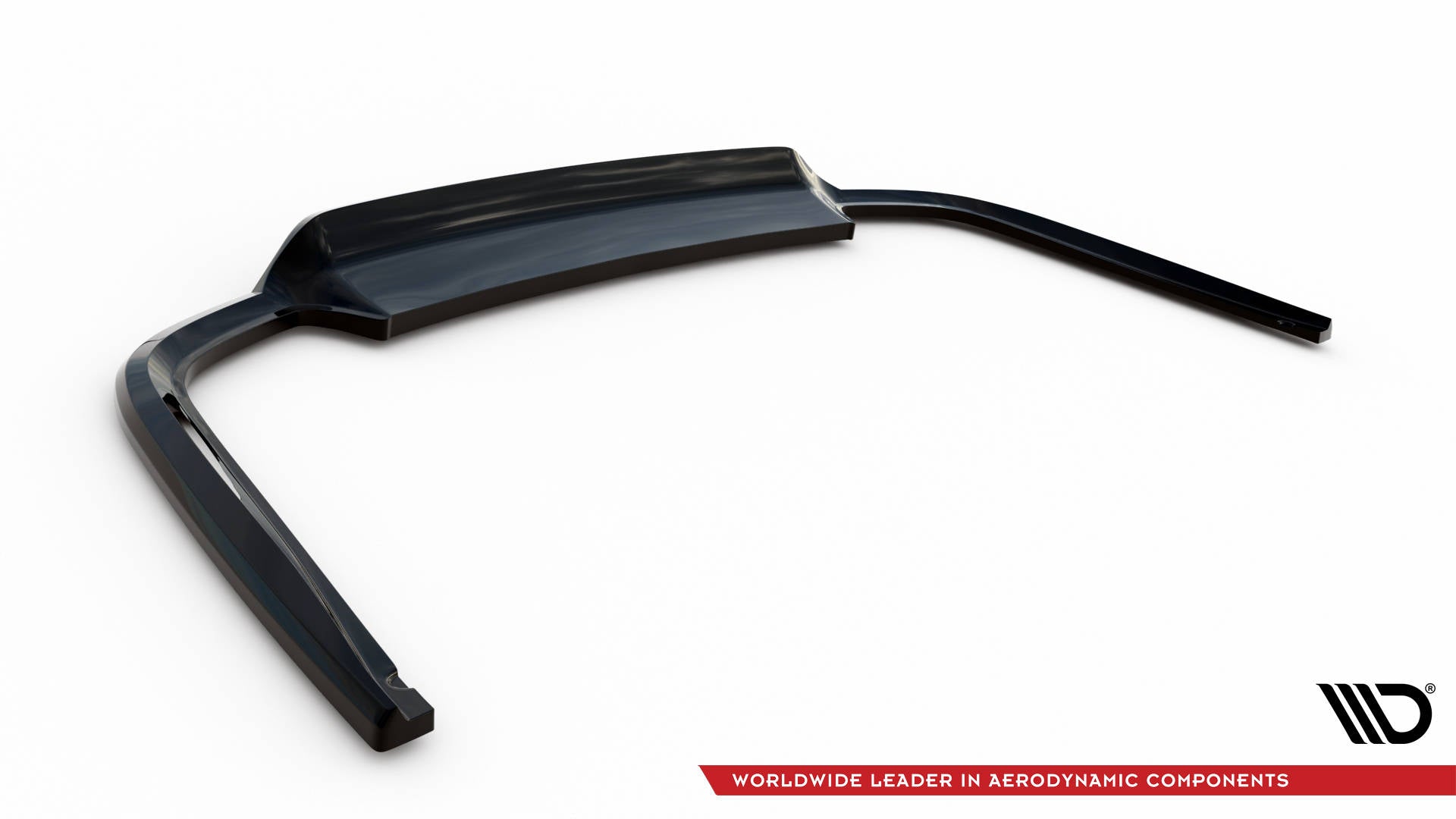 Maxton Mittlerer Diffusor Heck Ansatz DTM Look für Audi A8 S-Line D5 schwarz Hochglanz