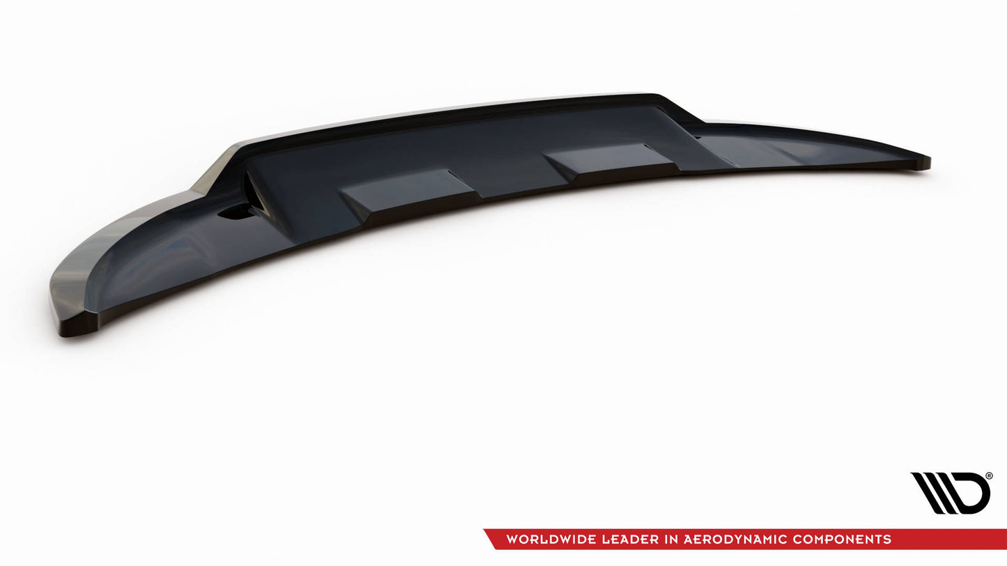 Maxton Front Ansatz V.2 für Land Rover Range Rover Sport SVR Mk2 schwarz Hochglanz