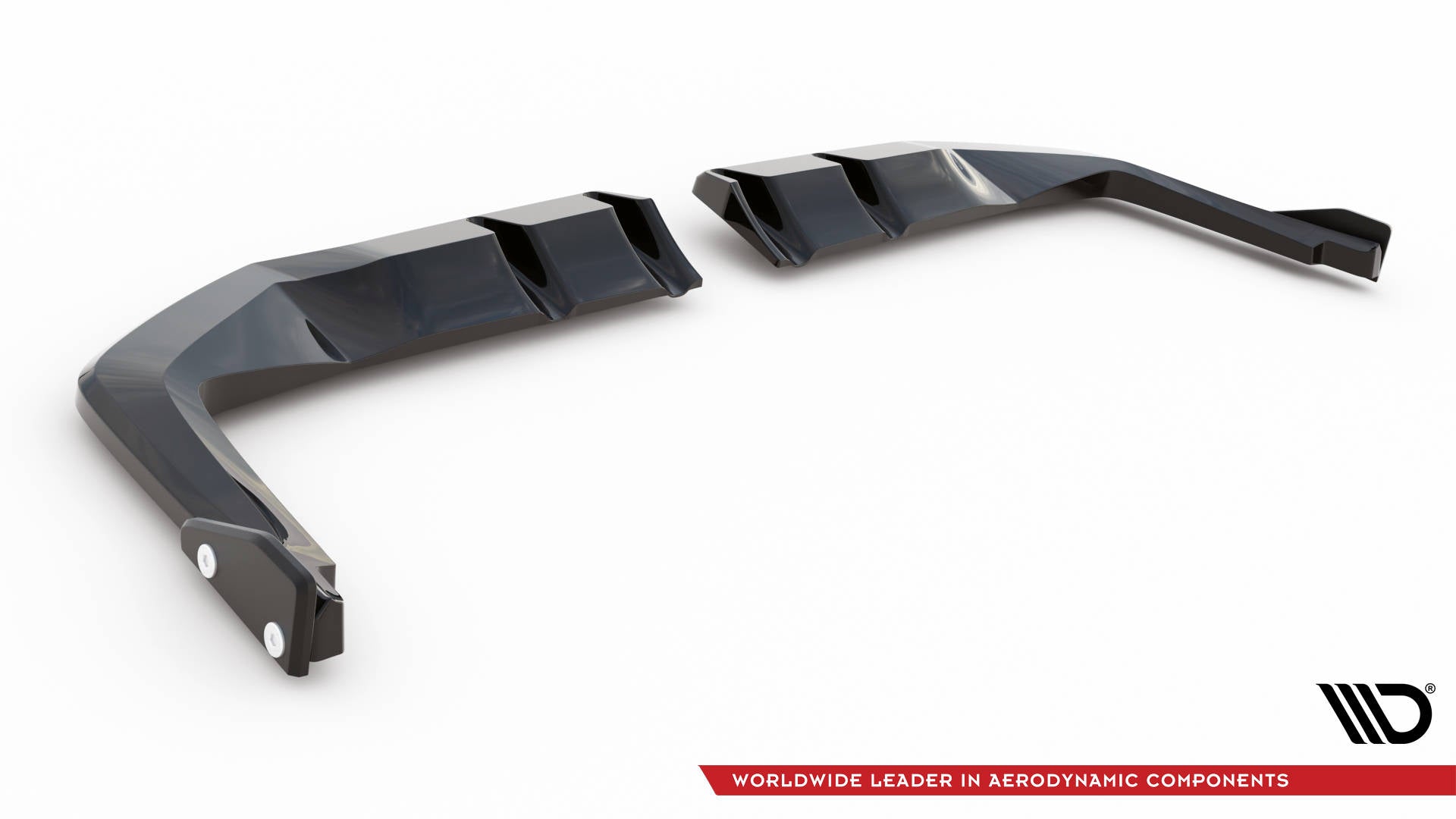 Maxton Mittlerer Diffusor Heck Ansatz DTM Look für V.1 + Flaps Honda Civic Type-R Mk 11