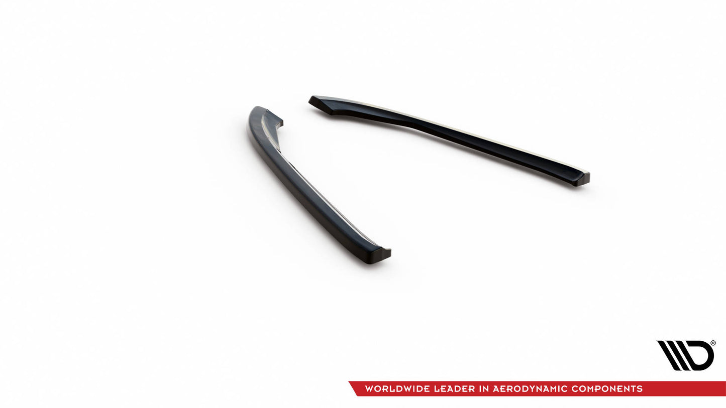 Maxton Heck Ansatz Flaps Diffusor für Porsche 911 Carrera / Carrera GTS 997 Facelift schwarz Hochglanz