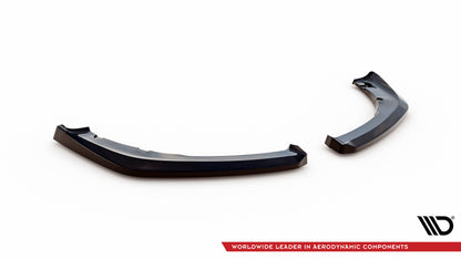 Maxton Heck Ansatz Flaps Diffusor für Porsche Boxster 987 schwarz Hochglanz