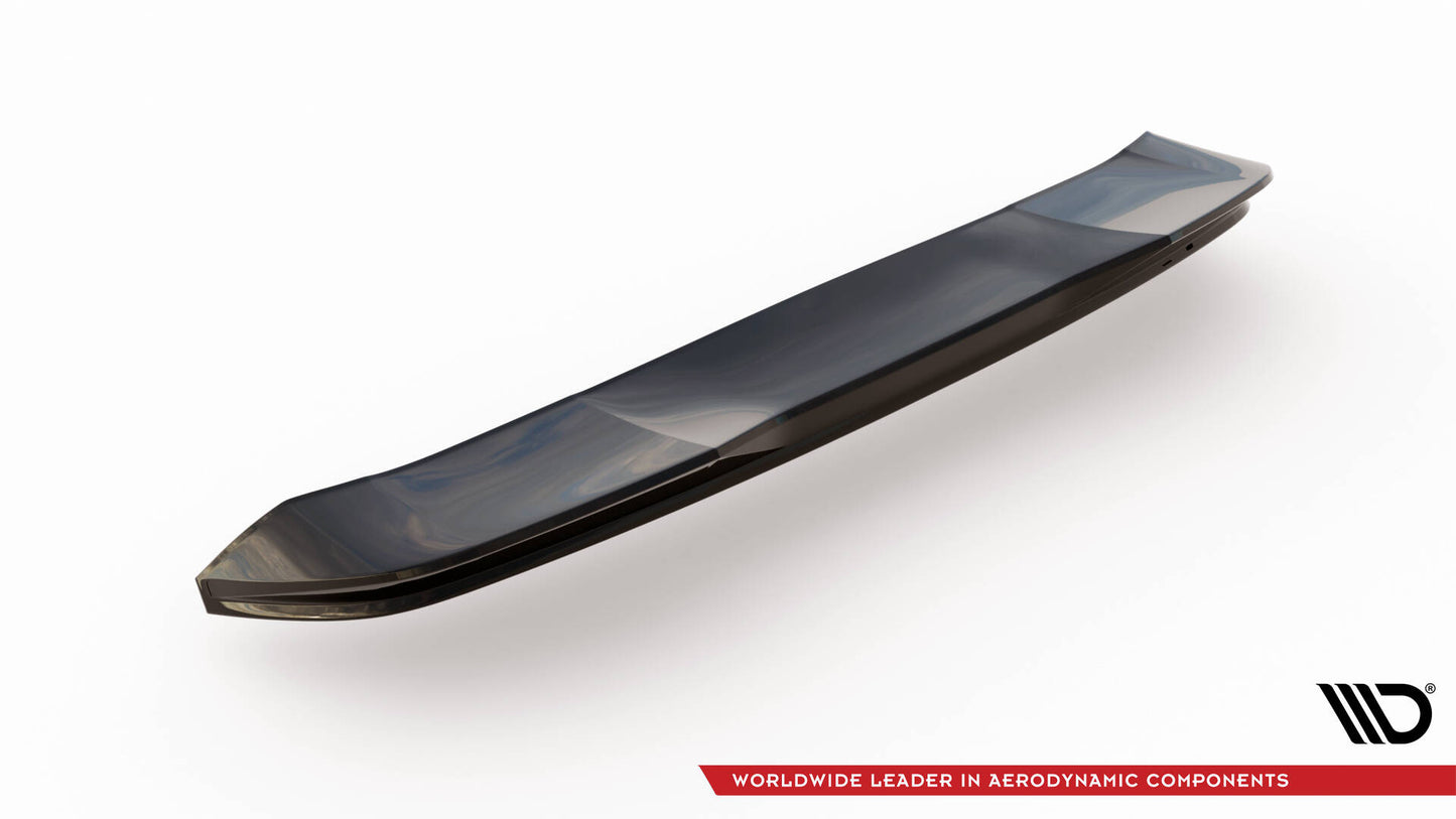 Maxton Spoiler CAP für 3D V.2 BMW X5 M-Paket G05  schwarz Hochglanz