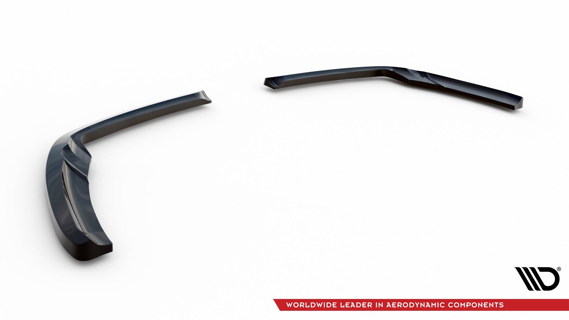 Maxton Heck Ansatz Flaps Diffusor für Porsche 718 Cayman 982c schwarz Hochglanz