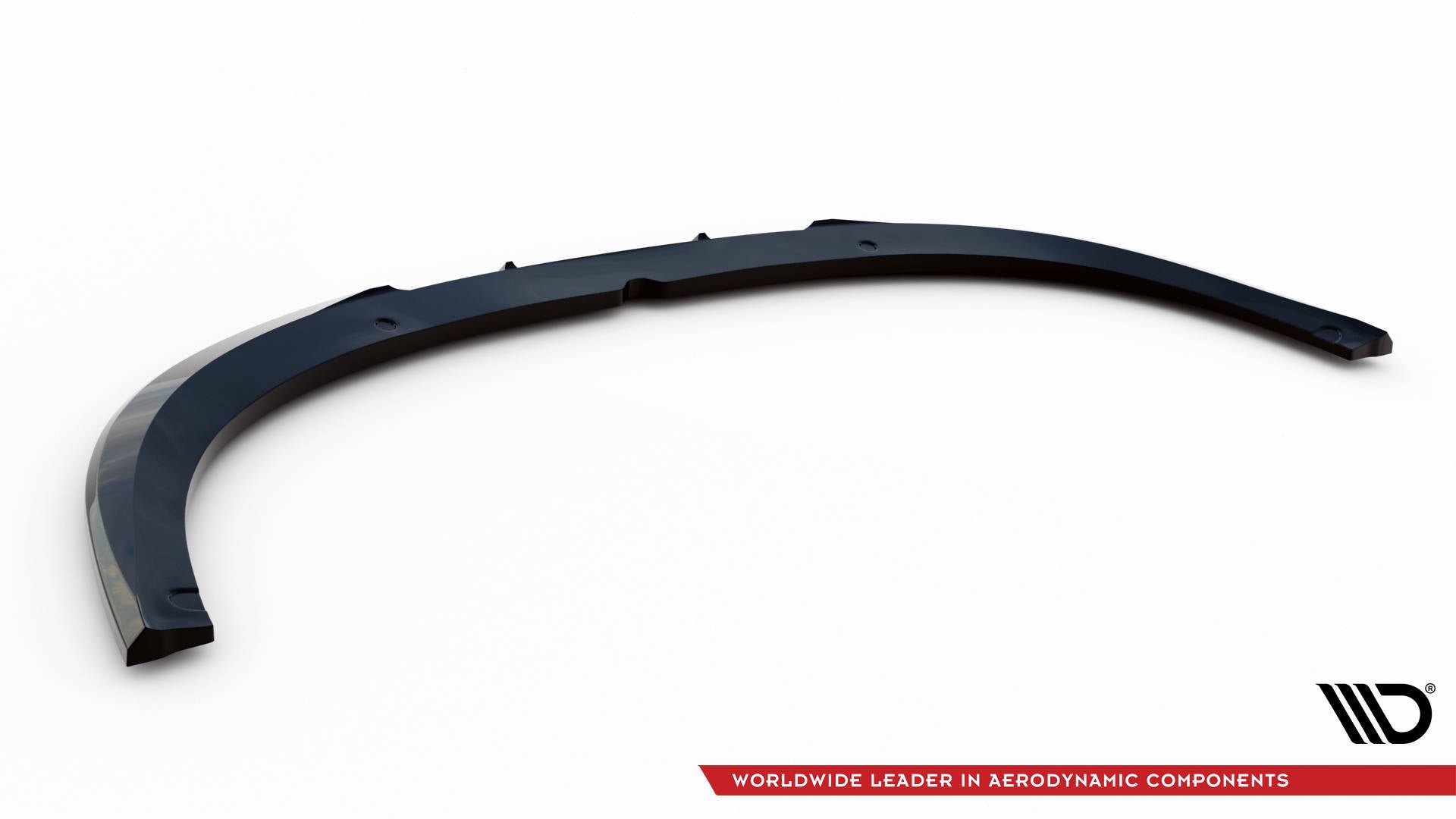 Maxton Front Ansatz V.2 für Audi RS6 Avant C6 schwarz Hochglanz