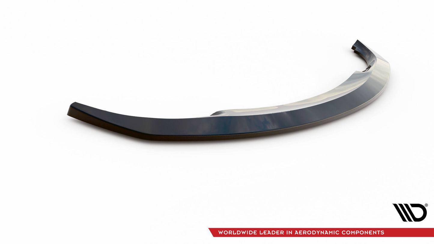 Maxton Front Ansatz V.2 für BMW 3er Coupe E46 schwarz Hochglanz