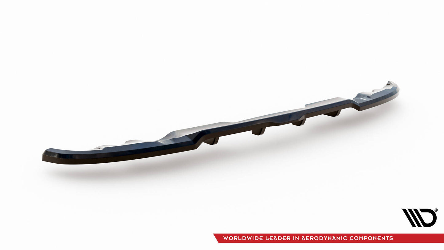 Maxton Mittlerer Diffusor Heck Ansatz DTM Look für Suzuki Swift Sport Mk4 schwarz Hochglanz