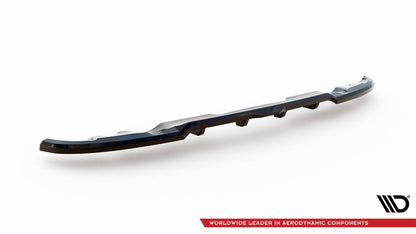 Maxton Mittlerer Diffusor Heck Ansatz DTM Look für Suzuki Swift Sport Mk4 schwarz Hochglanz