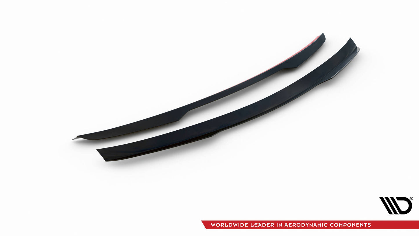 Maxton Spoiler CAP für Volvo C70 Mk1 schwarz Hochglanz