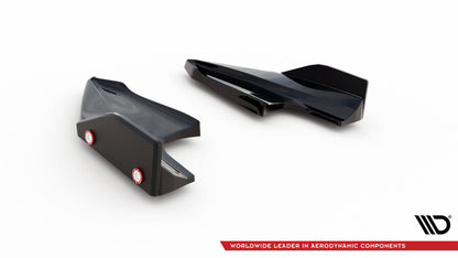 Maxton Heck Ansatz Flaps Diffusor V.5 +Flaps für Volkswagen Golf R Mk8