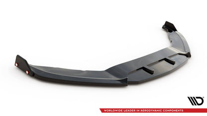 Maxton Front Ansatz V.3 +Flaps für Volkswagen Scirocco R Mk3