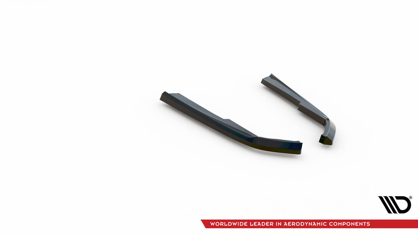 Maxton Heck Ansatz Flaps Diffusor für BMW M-Paket G20 / G21 Facelift schwarz Hochglanz