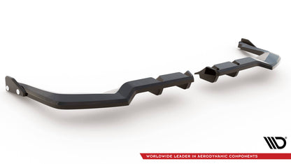 Maxton Mittlerer Diffusor Heck Ansatz DTM Look für V.1 + Flaps Honda Civic Type-R Mk 11