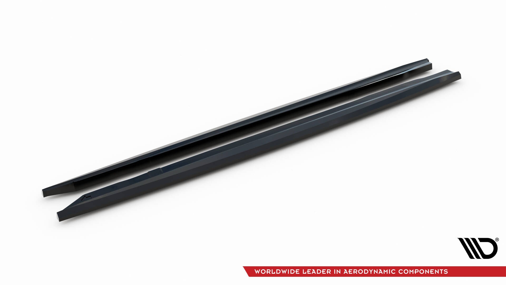 Maxton Seitenschweller Ansatz für BMW 3er GT M-Paket F34 schwarz Hochglanz