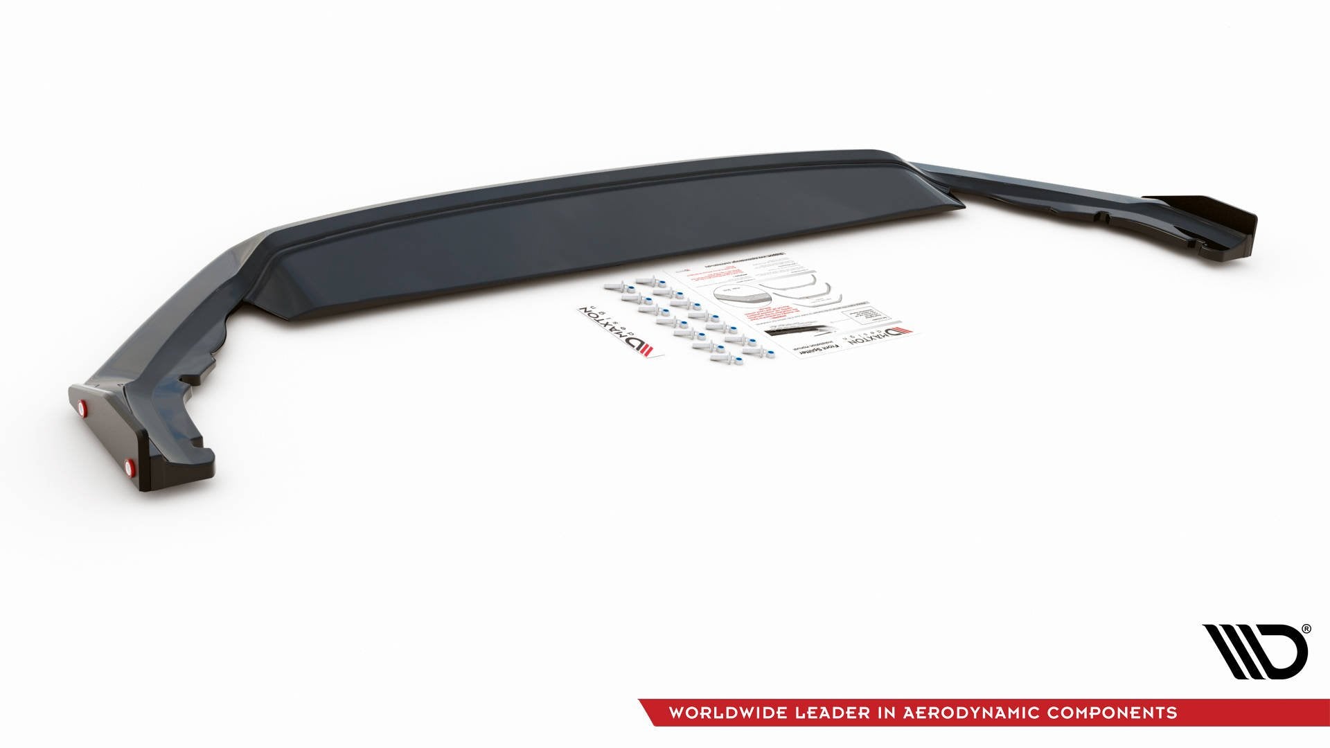 Maxton Front Ansatz V.2 +Flaps für Skoda Octavia RS Mk4