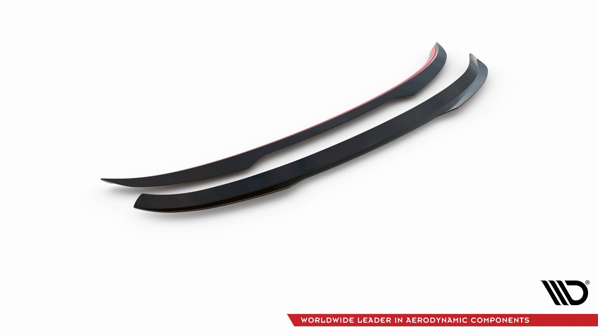 Maxton Spoiler CAP V.2 für Toyota Yaris Mk4 schwarz Hochglanz