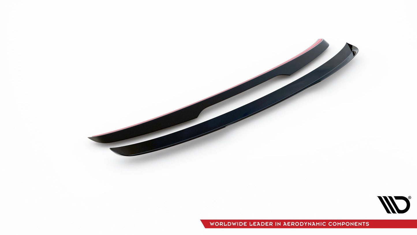 Maxton Spoiler CAP für Volvo XC90 R-Design Mk2 Facelift Carbon Look