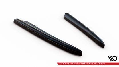 Maxton Heck Ansatz Flaps Diffusor für Mercedes-Benz CLS C219 schwarz Hochglanz