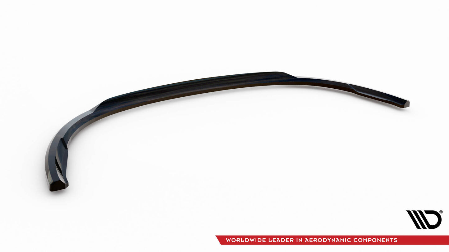 Maxton Front Ansatz V.1 für Renault Megane GT Mk3 Facelift schwarz Hochglanz